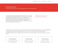 materialkollektiv.ch Webseite Vorschau