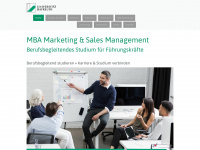 mba-salesmanagement.com Webseite Vorschau