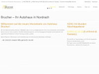 brucher-nordrach.de Webseite Vorschau
