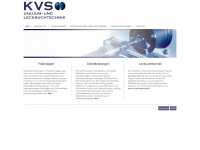 kvs-vacuum.com Webseite Vorschau