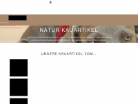 natur-kauartikel.de Webseite Vorschau
