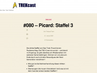 trekcast.de Webseite Vorschau