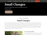 smallchanges.de Webseite Vorschau