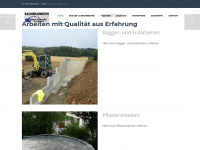 baggerarbeiten-moesbauer.de Webseite Vorschau