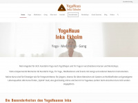 yogahaus-ekholm.de Webseite Vorschau
