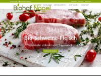 biohof-nagel.de Webseite Vorschau
