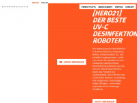 hero21.ch Webseite Vorschau