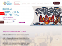 bhopalliteraturefestival.com Webseite Vorschau