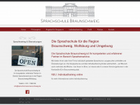 sprachschule-braunschweig.de Webseite Vorschau
