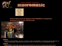 monromusic.de Webseite Vorschau