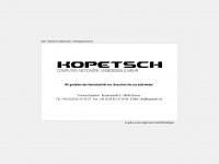 kopetsch.net Webseite Vorschau