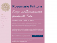 rosemarie-frittum.at Webseite Vorschau