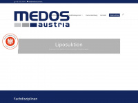 medos.at Webseite Vorschau