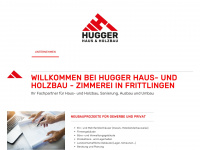 holzbau-hugger.de Webseite Vorschau