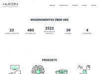hucon.com Webseite Vorschau