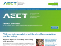 aect.org Webseite Vorschau