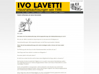 ivolavetti.de Webseite Vorschau