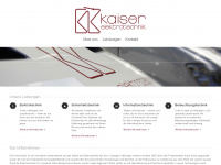 kaiser-elektrotechnik.de Webseite Vorschau