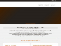 geckomedia.ch Webseite Vorschau