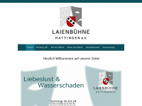 laienbuehne-hattingen.de Webseite Vorschau