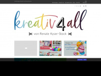 kreativ4all.de Webseite Vorschau