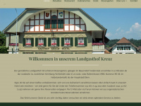 landgasthofkreuz.ch Webseite Vorschau
