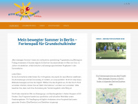 bewegter-sommer.de Webseite Vorschau