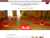 yogaschule-oberoesterreich.at Webseite Vorschau