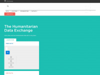 humdata.org Webseite Vorschau