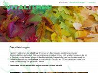 vitalitree.ch Webseite Vorschau