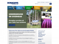 donaghys.com.au Webseite Vorschau