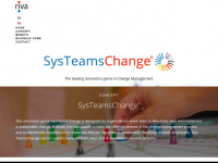systeams-change.com Webseite Vorschau