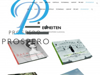 prospero-classical.com Webseite Vorschau