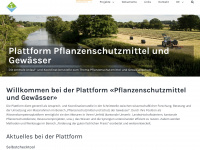 pflanzenschutzmittel-und-gewaesser.ch Webseite Vorschau