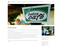 thomisbetoncafe.de Webseite Vorschau