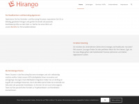 hirango.com Webseite Vorschau