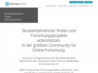 surveycircle.com Webseite Vorschau