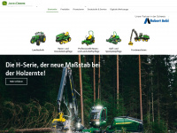 deere.ch Webseite Vorschau