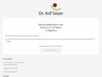 dr-sezer.de Webseite Vorschau