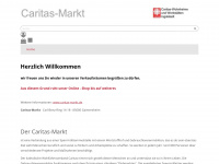 caritas-markt.shop Webseite Vorschau