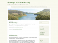 kommunalverlag.wordpress.com Webseite Vorschau
