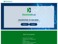 bielefeld-plus.de Webseite Vorschau