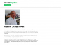 vicentearquiteto.com.br Webseite Vorschau