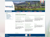 rohrbach-goelsen.gv.at Webseite Vorschau