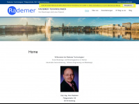 rademer.com Webseite Vorschau