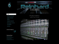 reinhardmusic.ch Webseite Vorschau