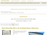 ferdinand-ebner.at Webseite Vorschau