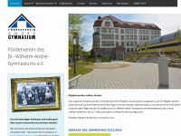 foerderverein-andregymnasium.de Webseite Vorschau