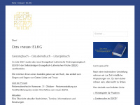 selk-gesangbuch.de Webseite Vorschau
