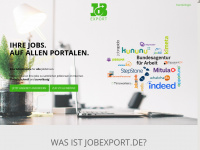 jobexport.de Webseite Vorschau